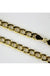 10K Yellow Gold Hollow Miami Cuban LECCE
