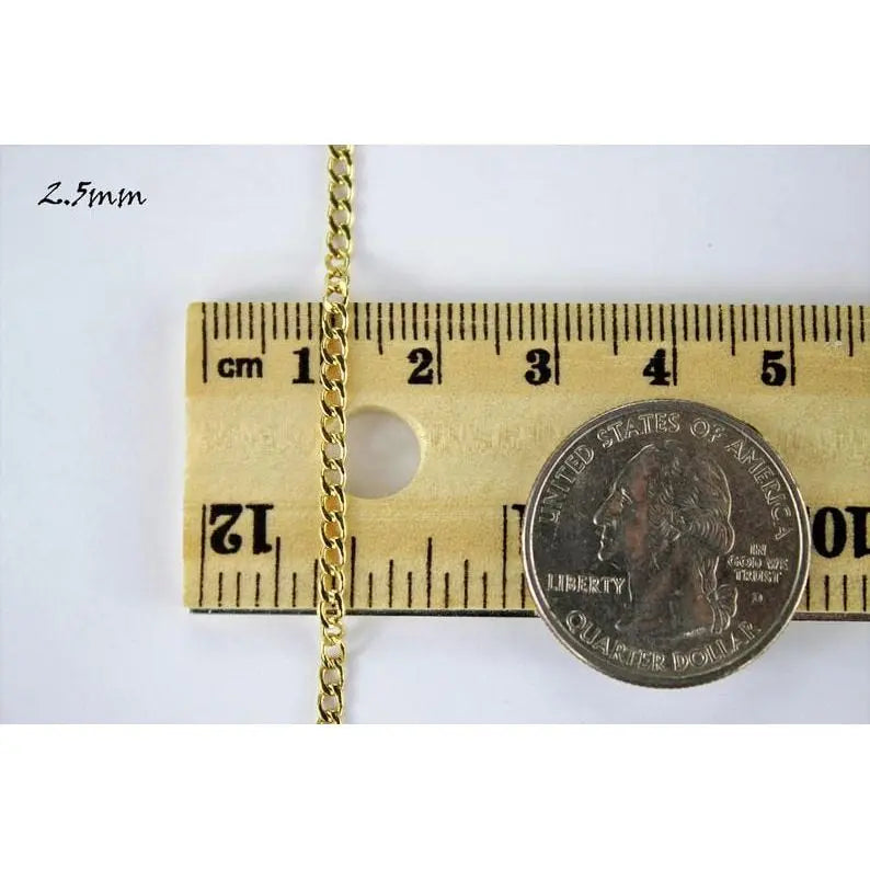 10K Yellow Gold Hollow Miami Cuban LECCE