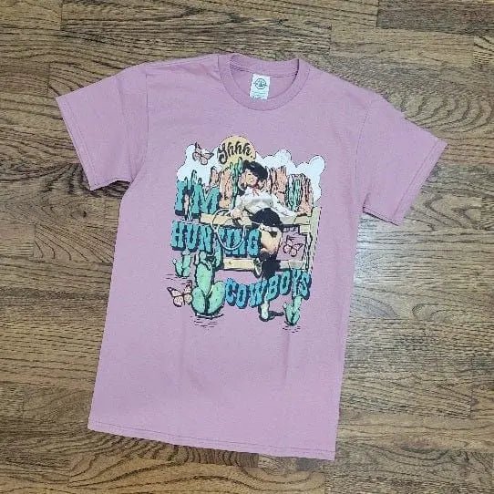 I'm Hunting Cowboys Tee - LECCE