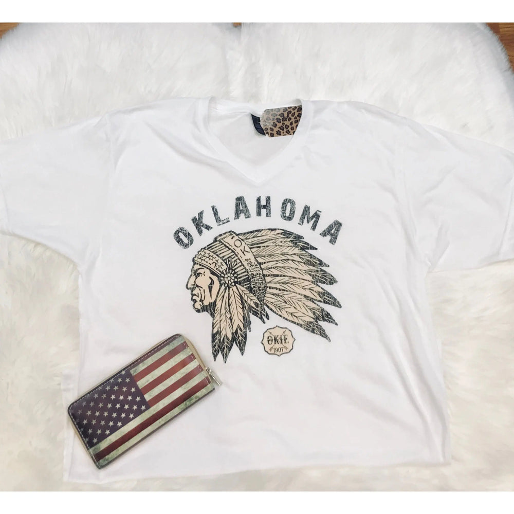 Okie Oklahoma Chief t-shirt LECCE