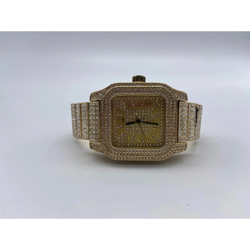 Square Watches techno pave