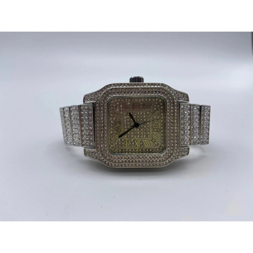 Square Watches techno pave