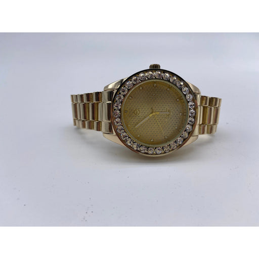 Big Diamond Rimed Watch techno pave