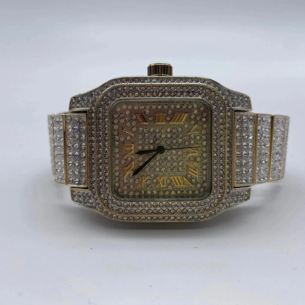 Square Watches techno pave
