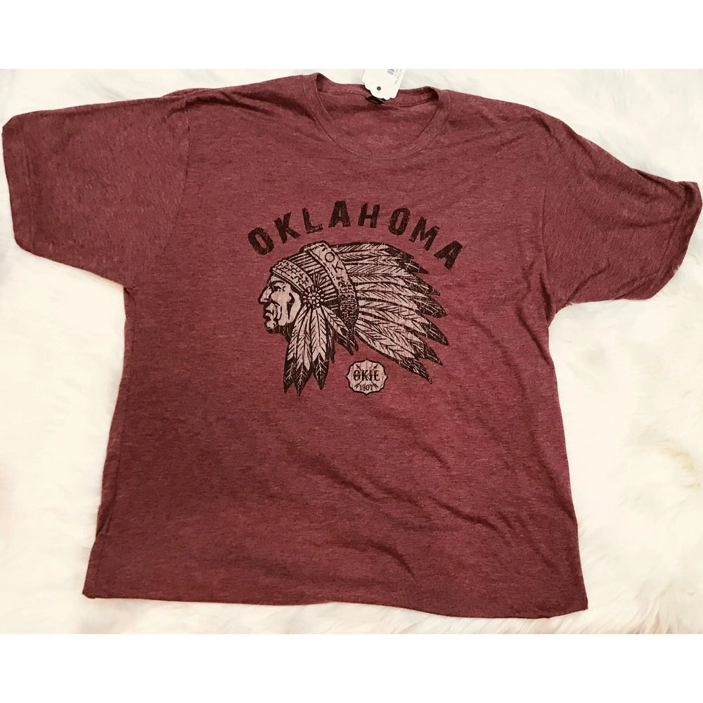 Okie Oklahoma Chief t-shirt LECCE