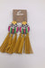Serape Cow Print Earrings LECCE