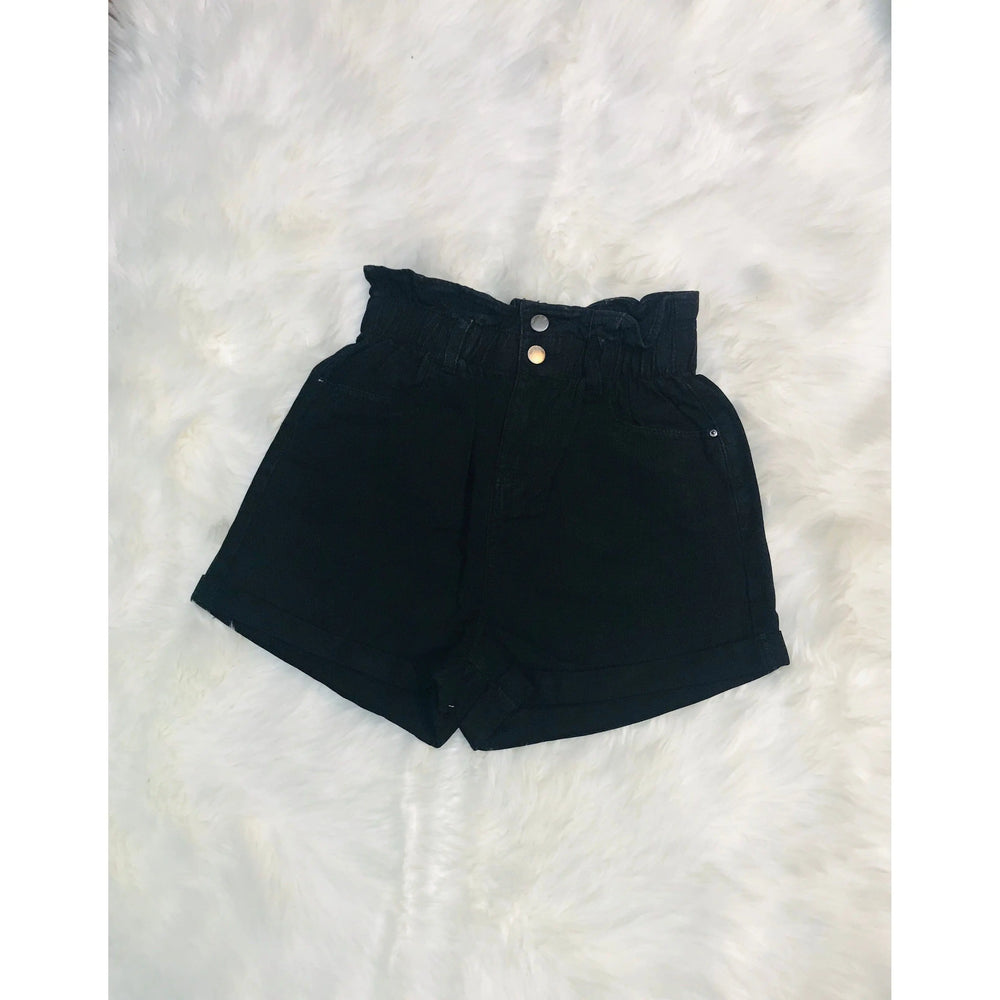 Elastic Waist Denim Shorts LECCE