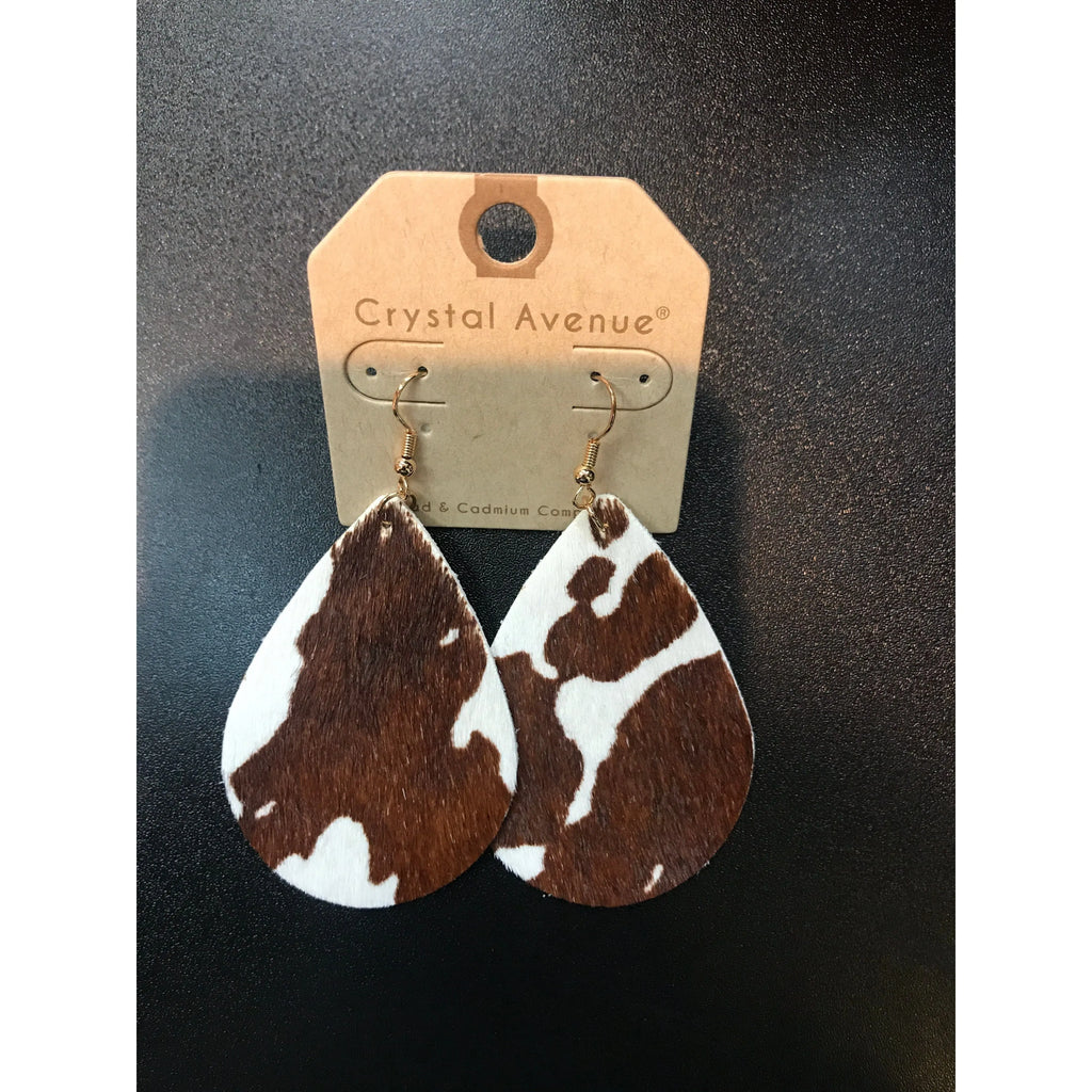 Cow-Hide Earrings