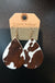 Cow-Hide Earrings LECCE