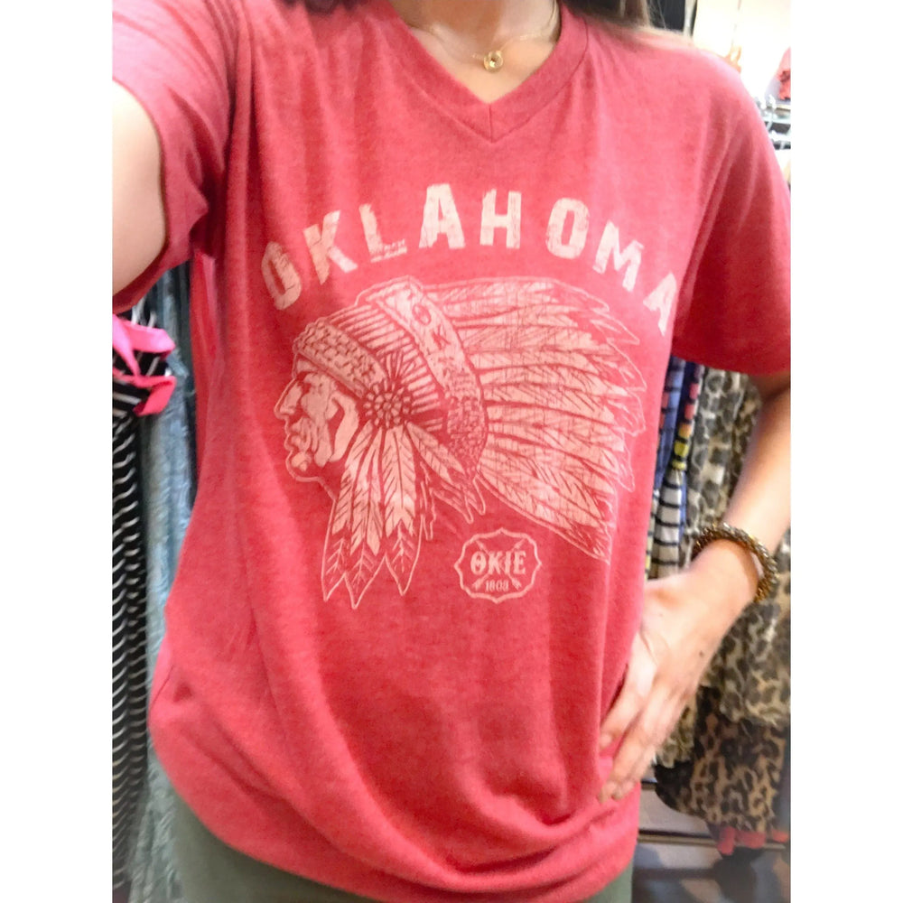 Okie Oklahoma Chief t-shirt LECCE