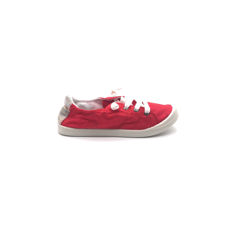 Women Lace Up Casual Flats Sneakers LECCE