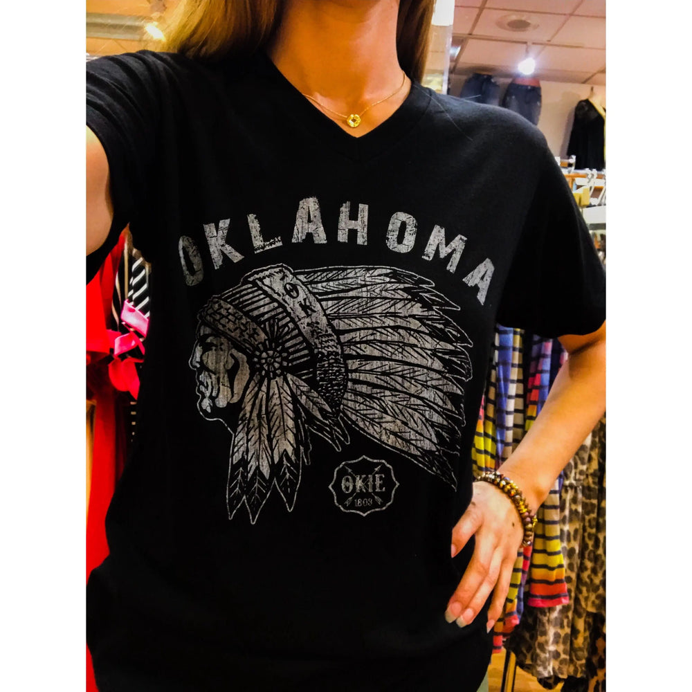 Okie Oklahoma Chief t-shirt LECCE