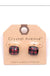 Cushion Post Buffalo Plaid Earrings LECCE