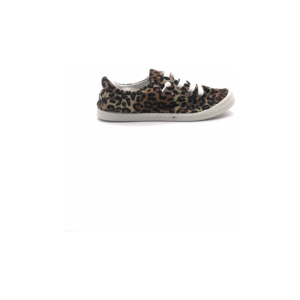 Women Lace Up Casual Flats Sneakers LECCE