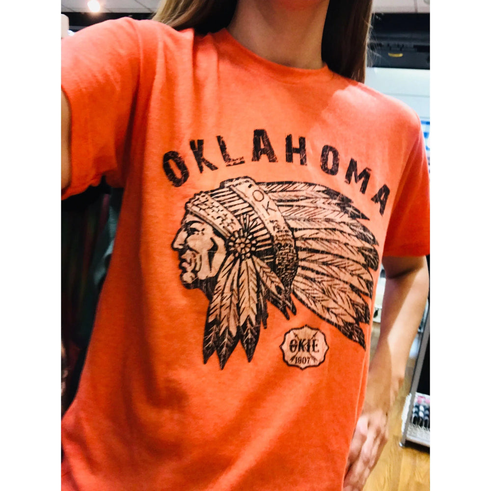 Okie Oklahoma Chief t-shirt LECCE