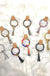 Key Ring PU Leather Bangle with Tassel LECCE
