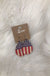 American Flag Print Earrings LECCE