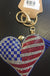 KC380X026 KEY CHAIN FLAG LECCE