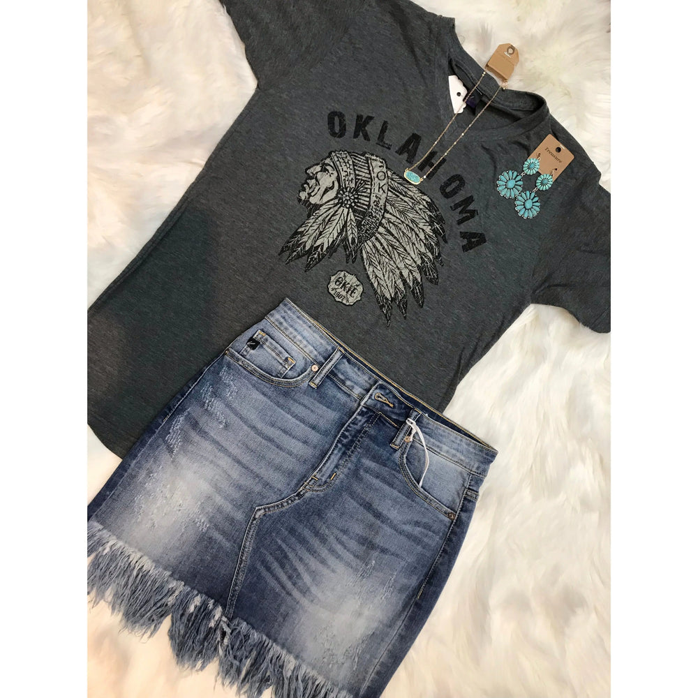 Okie Oklahoma Chief t-shirt LECCE