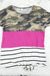 Strips Camo Top LECCE