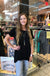 Solid Contrast Snake Bake Strap Tunic Top LECCE