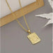 Initial letter pendant necklace - LECCE