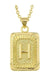 Initial letter pendant necklace - LECCE