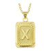 Initial letter pendant necklace - LECCE