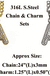 316L S.Steel initial chain Starbj