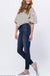 judy blue Super dark clean control top skinny judy blue