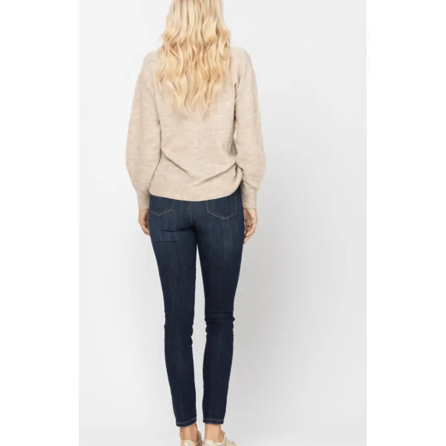 Judy Blue Mid-Rise Pull On Skinny Jegging judy blue