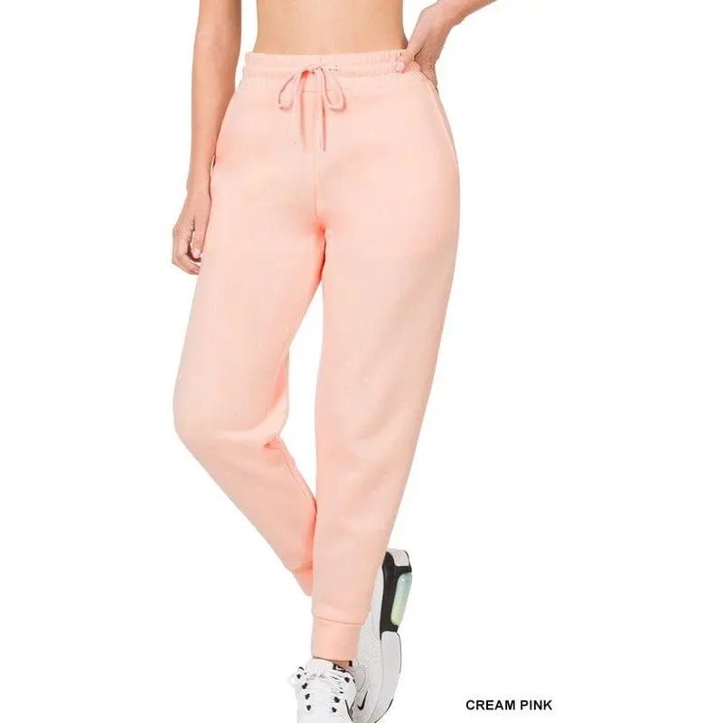 Jogger sweatpants pockets & elastic waistband - LECCE
