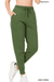 Jogger sweatpants pockets & elastic waistband - LECCE