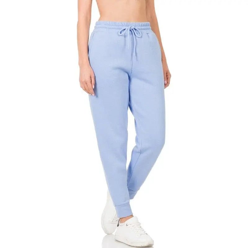 Jogger sweatpants pockets & elastic waistband - LECCE