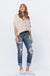 Judy blue Bleach Splash Boyfriend Jeans - LECCE