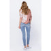 Judy blue Hi - rise light bleach wash relaxed fit - LECCE