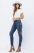 Judy Blue western print relaxed fit - LECCE