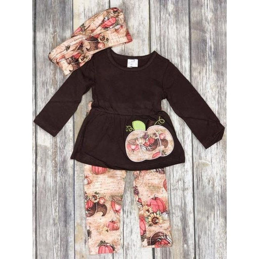 PUMPKIN HARVEST 2 PC SET