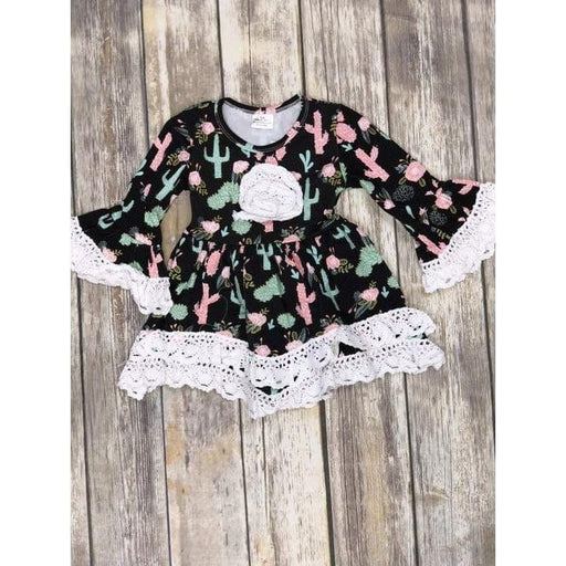 VERY CUTE CACTUS PRINTED DRESS