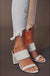 Kan Can High Rise White Hem Detail Skinny Jeans - LECCE