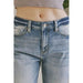 KanCan High rise hem detail mom jean - LECCE