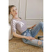 KanCan High rise hem detail mom jean - LECCE