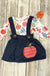 CUTE SCHOOL 2 PC SET W OVERALL SKIRT 