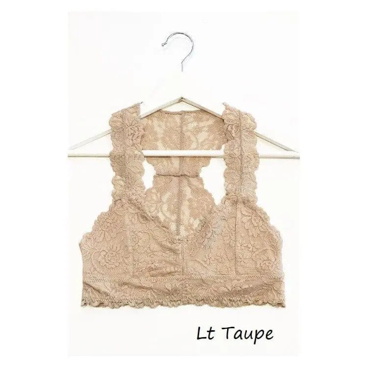 Lace Racerback Bralette - LECCE
