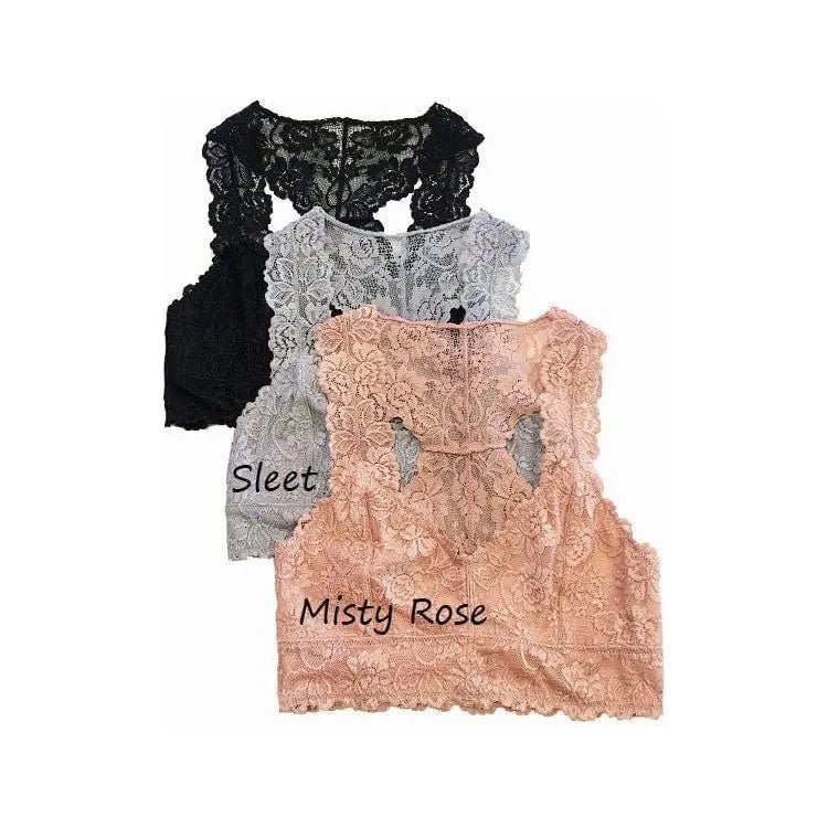 Lace Racerback Bralette - LECCE