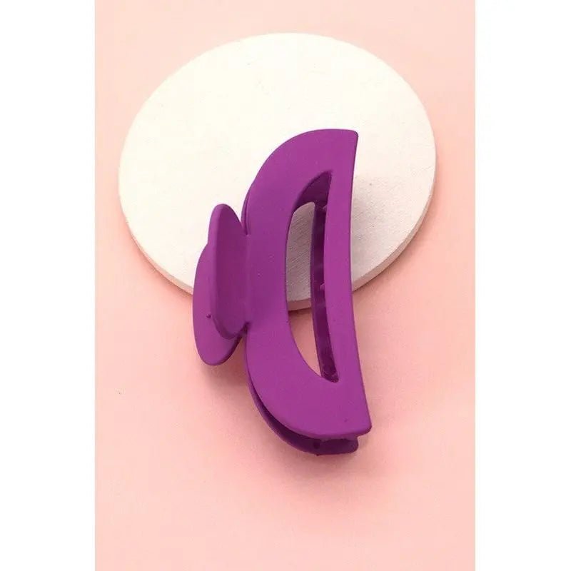 Large half moon hair claw clip - LECCE