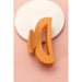 Large half moon hair claw clip - LECCE