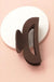 Large half moon hair claw clip - LECCE