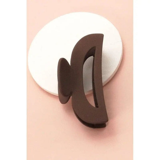 Large half moon hair claw clip - LECCE