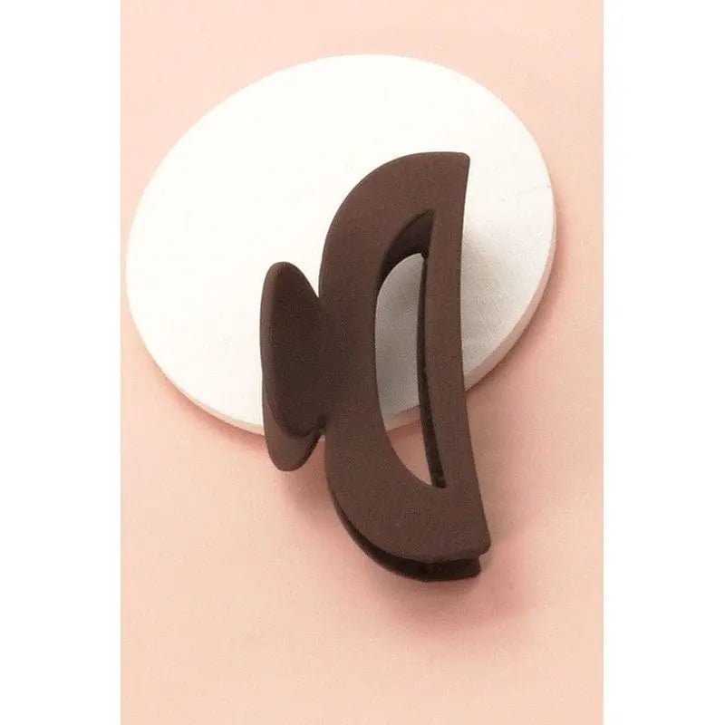 Large half moon hair claw clip - LECCE